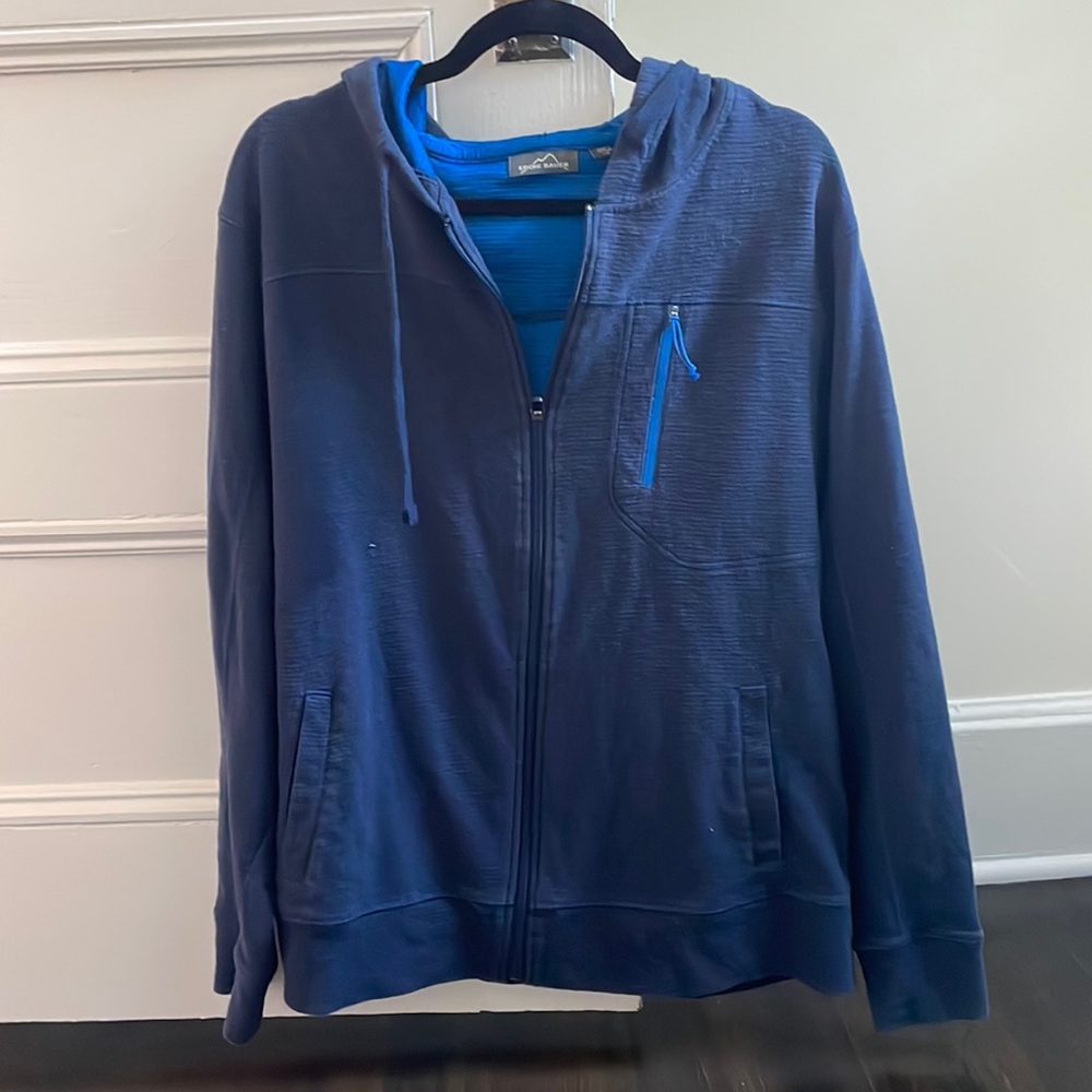 Eddie Bauer men’s hooded zip up